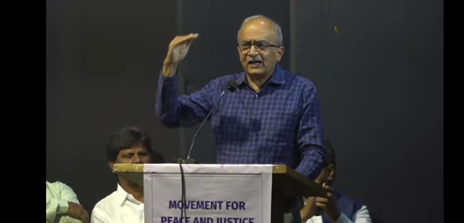 Mr Prashant Bhushan delivering the keynote address